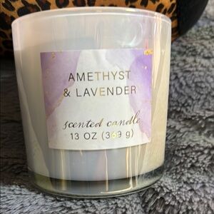 Amethyst & Lavender Scented Candle
